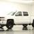 2017 Chevrolet Silverado 1500 MSRP$54950 4X4 2LT Z71 GPS Leather White Crew 4WD