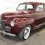 1941 Ford Tudor Deluxe Runs Drives Body Inter VGood V8 Cruise Ready