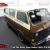 1982 Volkswagen Vanagon Runs Drives 1.6L Diesel Body Int Good