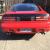 1990 RED NISSAN COUPE AUTOMATIC NON TURBO