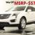 2017 Cadillac SRX XT5 MSRP$57140 Premium Sunroof GPS Crystal White