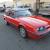 1986 Ford Mustang WHITE CONVERTIBLE TOP - TIME CAPSULE CAR