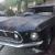 FORD MUSTANG 1969 R CODE COBRA JET 428 RAM AIR FASTBACK MANUAL PROJECT BARN FIND
