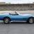 1968 Chevrolet Corvette Convertible Stingray-Marina Blue with 4 speed-VIDE