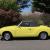 1974 Volkswagen Karmann Ghia Rare convertible yellow VW ghia 4 speed clean