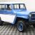 1961 Willys STATION WAGON RESTORED 4X4 SUPER HURRICANE. STUNNING