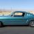 1965 Ford Mustang 2+2 FASTBACK 289 A CODE! AC! TWILIGHT TURQUOISE!