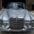 1967 Mercedes Benz 250SE Coupe W111 DB180/040 Silver Black 4- SPEED MANUAL EURO!