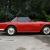  1962 TRIUMPH TR4 RED CONVERTIBLE WITH SURREY TOP. GREAT CONDITION ONLY 35K MILES 