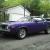 1972 Plymouth Cuda 440 Clone, Auto, Plum Crazy Purple, Frame on Restoration