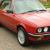  1988 BMW 320I CONVERTIBLE CABRIO AUTO RED, LOW MILEAGE, ORIGINAL - BEAUTIFUL 