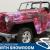1948 Willys Jeepster Roadster