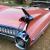 Cadillac. 1959 Pink Series 62 Convertible
