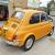 1971 FIAT 500L RHD SERVICE HISTORY ONLY 55000 MILES IN YELLOW PX WELCOME