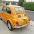 1971 FIAT 500L RHD SERVICE HISTORY ONLY 55000 MILES IN YELLOW PX WELCOME