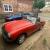 MG Midget 1500 Red, rubber bumper, excellent condition.