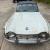 1962 Triumph TR4 in white restoration project