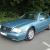 MERCEDES SL320 AUTO (R129) 1995. BERYL BLUE/CREAM LEATHER WITH HARDTOP, SOFTOP