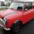 Classic Mini: Flame Red with rare John Cooper Garages twin-carb upgrade from new