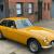1972 MGB GT, Bronze Yellow, overdrive and wire wheels
