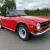 1975 Triumph TR6 125bhp CR Chassis. Signal Red, Black interior and soft top