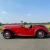 1953 Singer 4ADT Roadster in red with black interior,