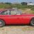 MGB GT RED 1972 WIRE WHEELS CHROME BUMPER OVERDRIVE IVOR SEARLE ENGINE