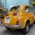 BEAUTIFUL CLASSIC FIAT 500 L (1972) POSITANO YELLOW COLOR
