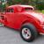 1934 Ford 3-Window Coupe Hi-Boy Roadster / Russ Nomore Body / 405HP 383 Stroker