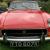 1971 MGB Roadster finished in Tartan red O/D excellent condition solid MOTed