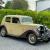 1936 Riley Merlin 12/4 1.5 Saloon Pre Selected Gearbox Classic Car