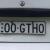 00-GTHO number plates on Hyundai suit ford GT