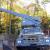 1981 Ford F-150 F600 Diesel Truck Small Crane Dump Chip Bed
