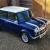 Classic Mini Cooper Sport In Tahiti Blue With Full Cream Leather Seats