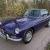 MG B GT, chrome bumper, 1973, manual o/d, chrome wire wheels .