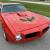 1973 Pontiac Trans Am EFI - 455 V8 - Auto, PHS, Buccaneer Red, Black Int