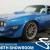1978 Pontiac Firebird Trans Am Restomod