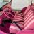 1961 Willys Surrey Gala 2 W D Super Rare pink jeep 4 cyl 3 speed nice