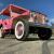 1961 Willys Surrey Gala 2 W D Super Rare pink jeep 4 cyl 3 speed nice