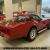 1982 Chevrolet Corvette Removal Top Sports Car