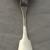 Antique Sterling Silver Hotchkiss Schreuder NY Shell Sugar Spoon C1860 Coin