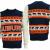Vintage UC Berkeley Cal Bears All Over Print Sweater Size XL