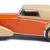 Esval 1934 Hispano Suiza J12 cabriolet Vanvooren top up Orange 1:43