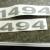 CASE INTERNATIONAL 1494 DECALS. HOOD AND FENDERS. SEE PICTURES & DETAILS