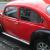  Classic VW Beetle 1974 with custom red paint work 