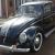  VOLKSWAGEN BEETLE 1955 OVAL WINDOW, RIGHT HAND DRIVE, BLACK, VERY RARE. 