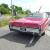  1968 CADILLAC COUPE DEVILLE RED STUNNING RARE 