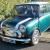  1991 ROVER MINI COOPER GREEN/WHITE CLASSIC CAR WITH FULL HISTORY 