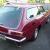 1972 Volvo 1800 ES Wagon Burgundy Red