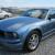  2005 FORD MUSTANG 4.6 LITRE GT 5 SPEED MANUAL WINDVEIL BLUE, IMMACULATE LEATHER 